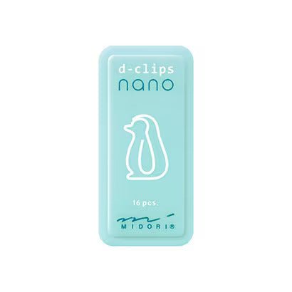 Nano D - Clip Paper Clip / Midori - bungu