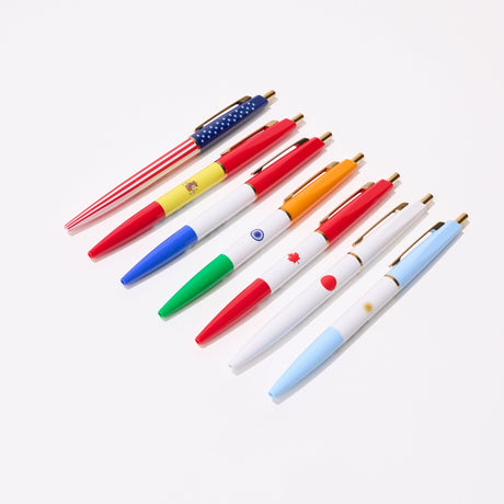 National Flag Ballpoint Pen 0.5mm / ANTERIQUE - bungu