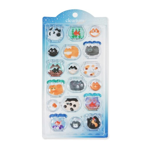 Clearium 3D Sticker / WORLD CRAFT