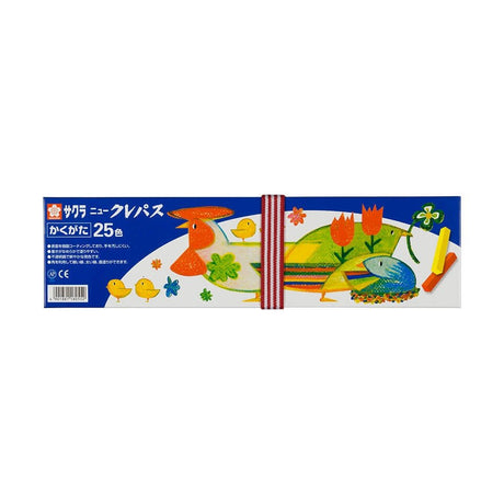 New Crepas Square Shape Oil Pastels / SAKURA - bungu
