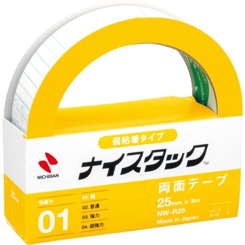 Nicetack Weak Adhesive Double-Sided Tape 25mm / NICHIBAN - bungu