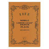 Noble Loose Leaf Paper / LIFE - bungu