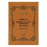 Noble Loose Leaf Paper / LIFE - bungu