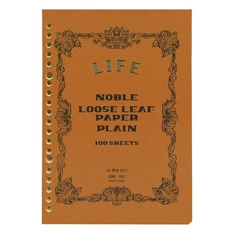 Noble Loose Leaf Paper / LIFE - bungu