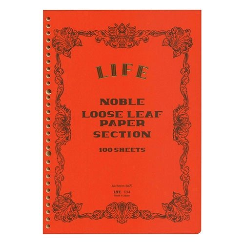 Noble Loose Leaf Paper / LIFE - bungu