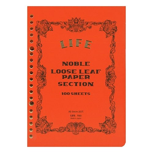 Noble Loose Leaf Paper / LIFE - bungu