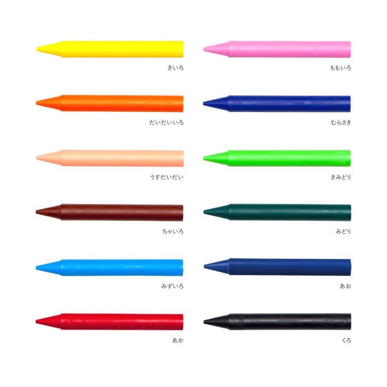 Non - Staining Coupy Pencil 12 Colors / SAKURA - bungu
