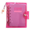 Notebook-Style Sticker Book A6 Cafe a la Mode / BGM - bungu