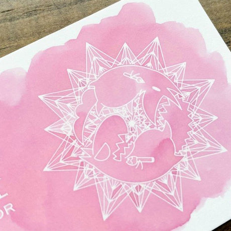 Nuritakurie Just color - it Minicard Coloring Card / nouto - bungu