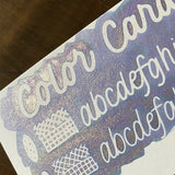 Nuritakurie Just color - it Minicard Coloring Card / nouto - bungu