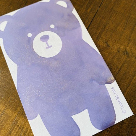 Nuritakurie Just color - it Minicard Coloring Card / nouto - bungu