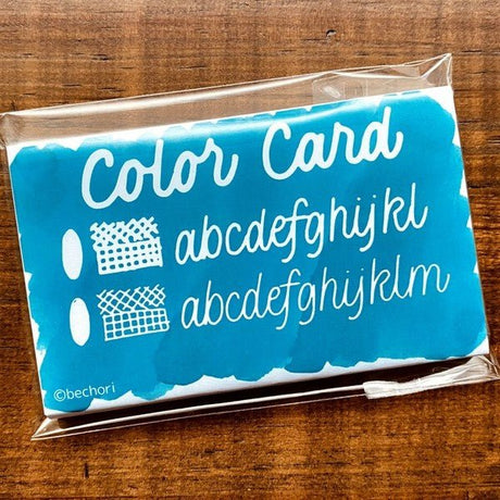 Nuritakurie Just color - it Minicard Coloring Card / nouto - bungu