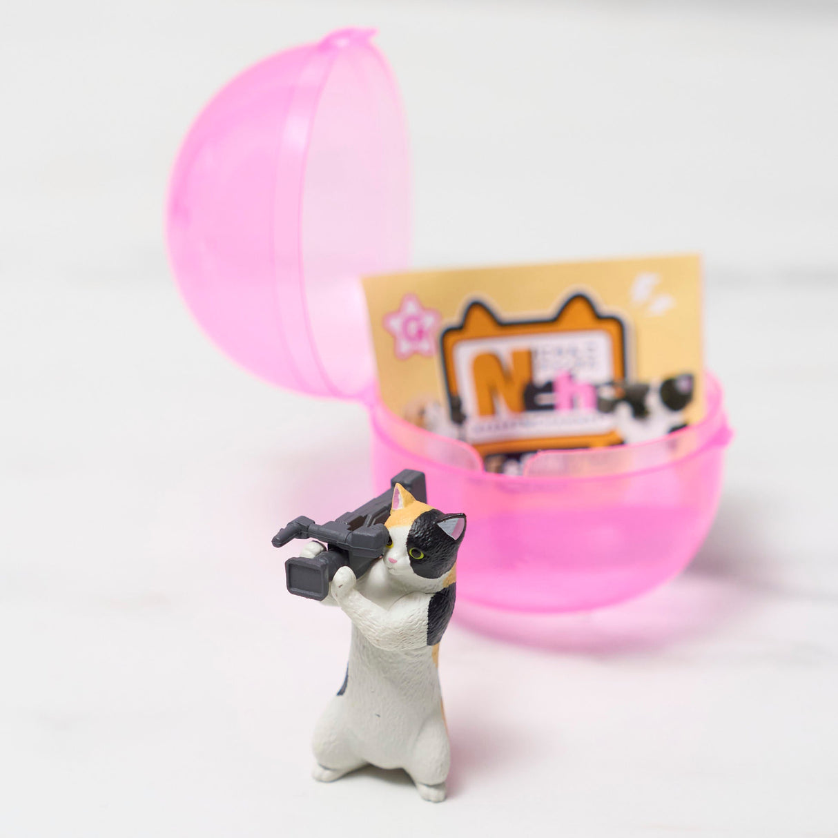 Nyanko Channel Gacha Capsule - bungu
