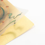 Ogata Korin Wind God and Thunder God Folding Screen Gold Leaf A4 Clear File / Benrido - bungu