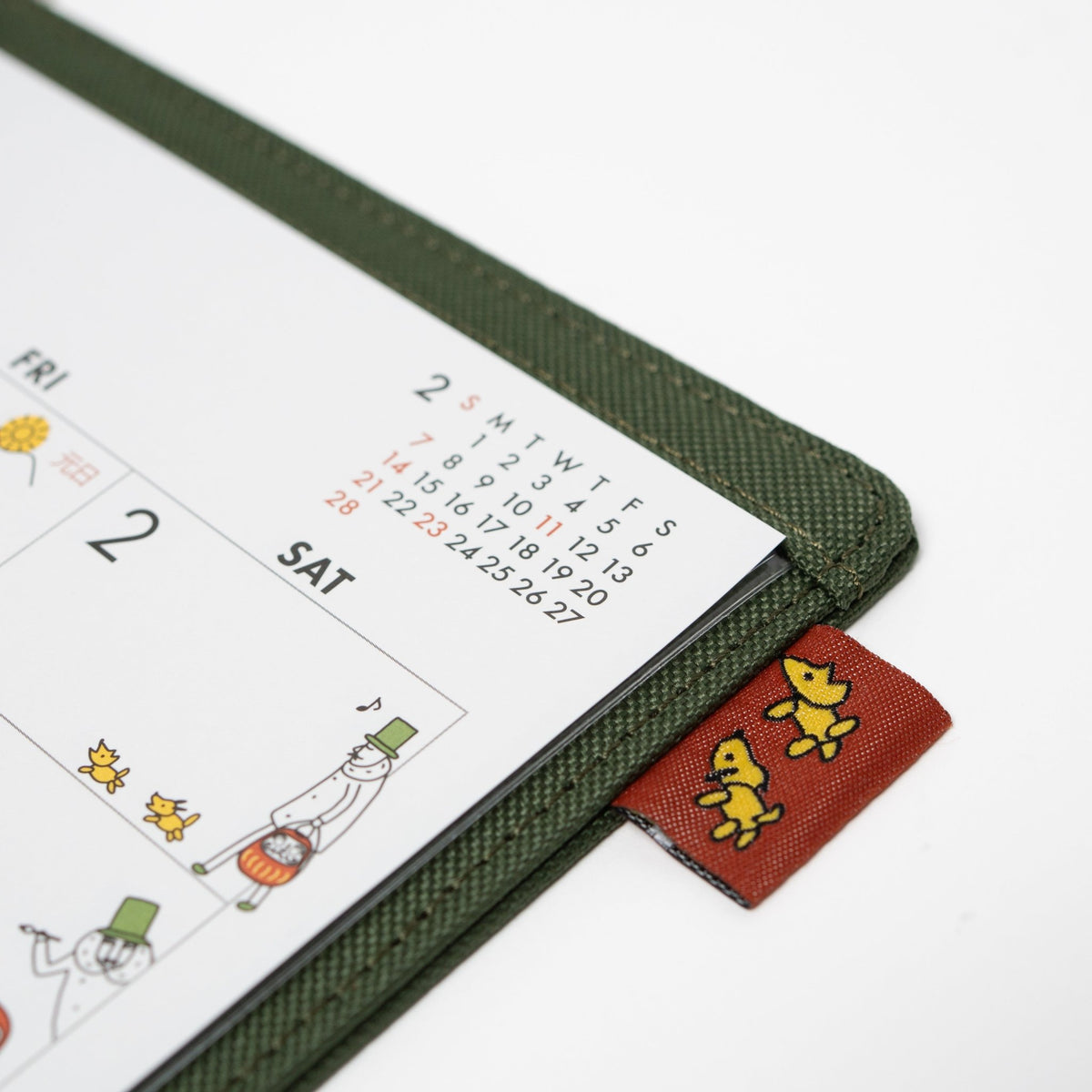 Ojisan Desk and Wall Calendar 2027 / MIDORI - bungu