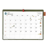 Ojisan Desk and Wall Calendar 2027 / MIDORI - bungu