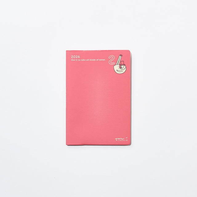 "Ojisan" Pocket Diary 2026 / MIDORI - bungu