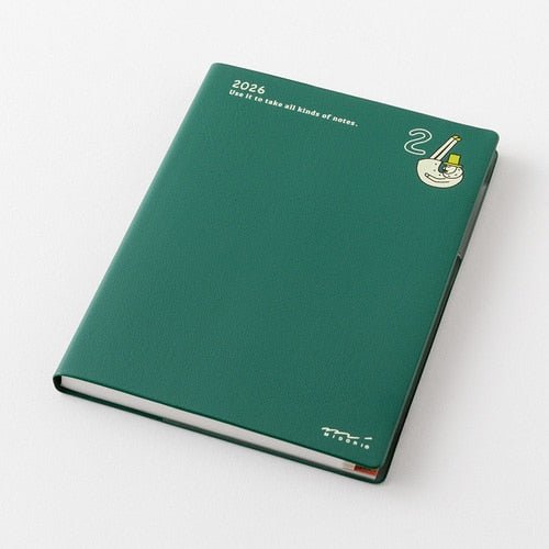 "Ojisan" Pocket Diary 2026 / Midori DESIGNPHIL - bungu
