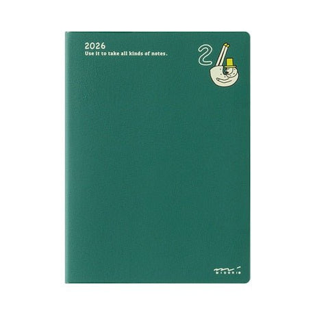 "Ojisan" Pocket Diary 2026 / Midori DESIGNPHIL - bungu