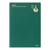 "Ojisan" Pocket Diary 2026 / Midori DESIGNPHIL - bungu