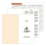 "Ojisan" Pocket Diary 2026 / Midori DESIGNPHIL - bungu