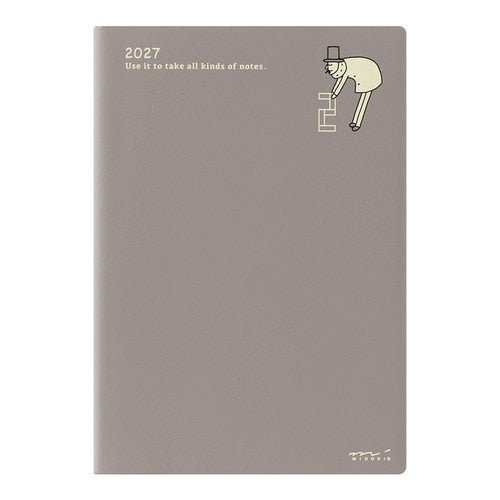 Ojisan Pocket Diary 2027 / MIDORI - bungu