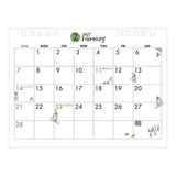 Ojisan Ring Desk Calendar 2027 / MIDORI - bungu