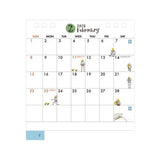 "Ojisan" Small Ring Desk Calendar 2026 / MIDORI - bungu