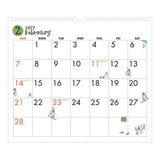 Ojisan Wall Calendar 2027 / MIDORI - bungu
