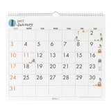 Ojisan Wall Calendar 2027 / MIDORI