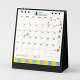 Ojisan Ring Desk Calendar 2027 / MIDORI