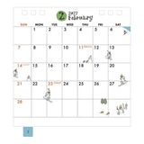 Ojisan Ring Desk Calendar 2027 / MIDORI