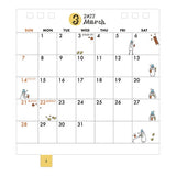 Ojisan Ring Desk Calendar 2027 / MIDORI