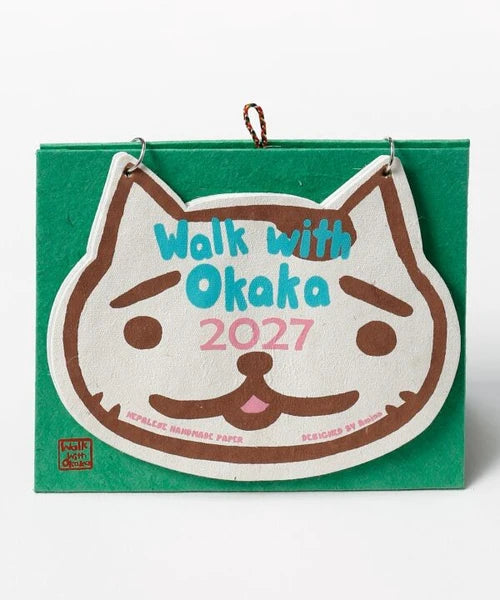 Walk with Okaka Desk Calendar 2027 / Amina Collection Co., Ltd.