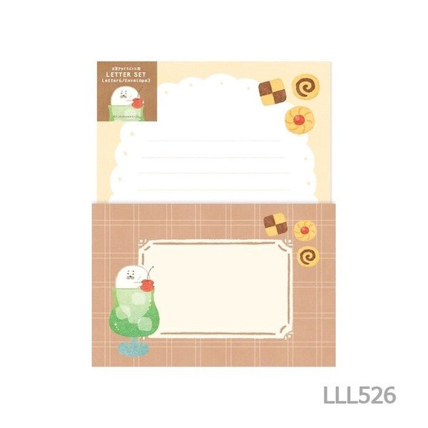 Okashi na Doubutsu Kobo Letter Set Vol. 3 / Furukawashiko - bungu