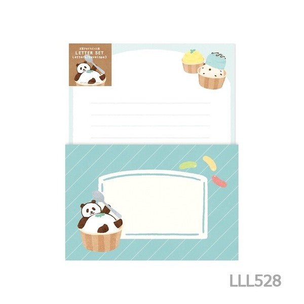 Okashi na Doubutsu Kobo Letter Set Vol. 3 / Furukawashiko - bungu