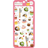 Okashi na Doubutsu Kobo Puffy Sticker Sheet / Furukawashiko - bungu