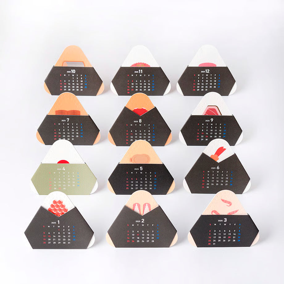 TOKYO TSUKIJI ONIGIRI CALENDAR 2027 / ICHIKUDO