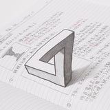 Optical Illusion Trick Notebook NOUTO / nouto - bungu