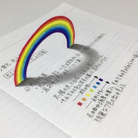 Optical Illusion Trick Notebook NOUTO / nouto - bungu