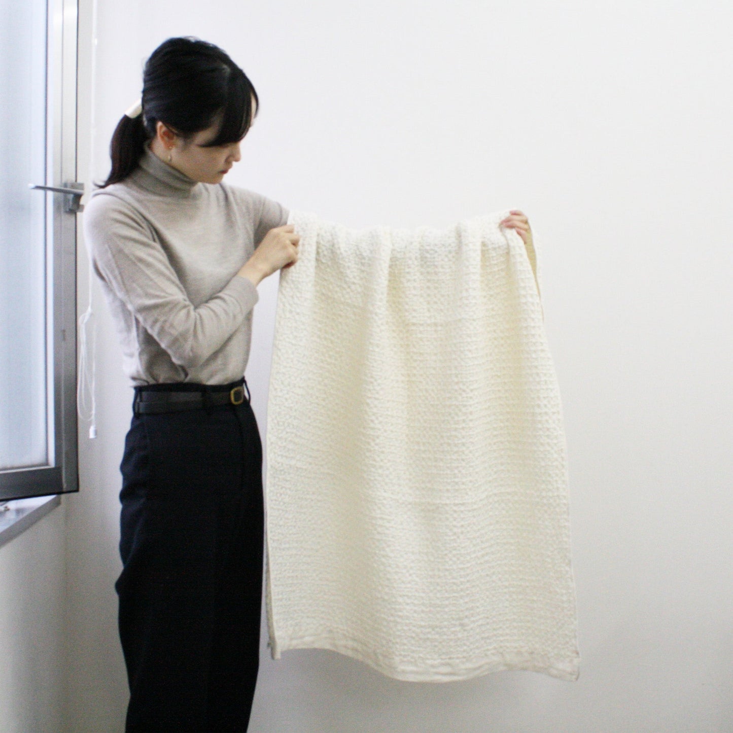 Organic Waffle Towel - bungu