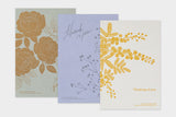 Art Touch Saori Iwasaki Letterpress Postcards / TOUCH & FLOW