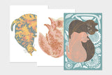 Art Touch Orie Kawamura Postcards / TOUCH & FLOW