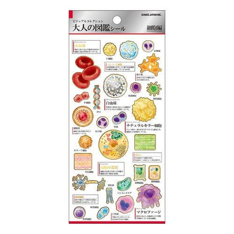 Otona Collection Nature and Animals Stickers / Kamio Japan - bungu