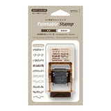 Paintable Rotating Stamp Soft Color / MIDORI - bungu