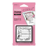 Paintable Stamp Self - Inking Rubber Stamp / Midori DESIGNPHIL - bungu