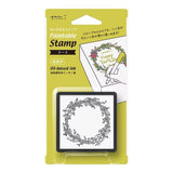 Paintable Stamp Self - Inking Rubber Stamp / Midori DESIGNPHIL - bungu