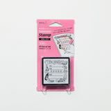 Paintable Stamp Self - Inking Rubber Stamp / Midori DESIGNPHIL - bungu