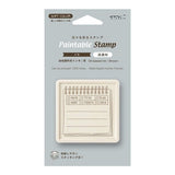 Paintable Stamp Self - Inking Soft Color Brown / MIDORI - bungu
