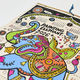 Painting Elephant Calendar 2026 Designed by Amina / Amina Collection Co., Ltd. - bungu